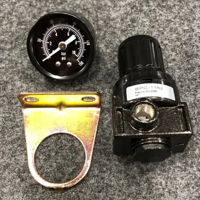 SPC-1162 Air Pressure Regulator w/ Gauge, 0.05–0.85MPa - Thumbnail 2